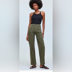 The Emmett Wide-Leg Pant: Patch Pocket Edition